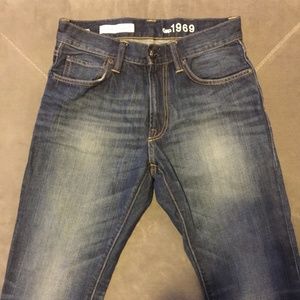 GAP Men's Straight Jeans - Size: 30x30